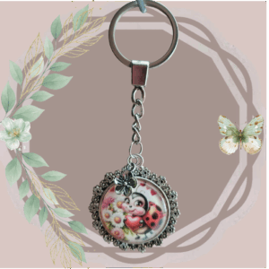 PORTE CLES CABOCHON - COLLECTION CABONINE