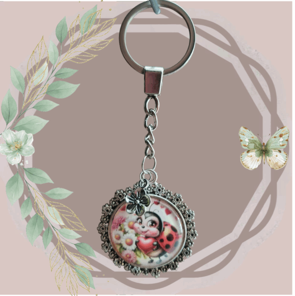 PORTE CLES CABOCHON - COLLECTION CABONINE