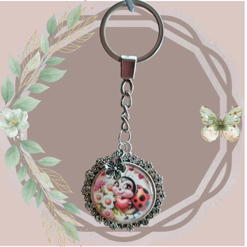 PORTE CLES CABOCHON - COLLECTION CABONINE