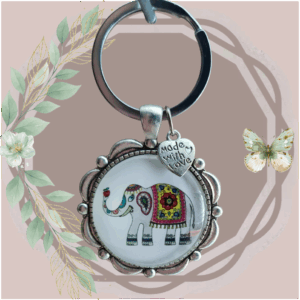 PORTE CLES CABOCHON - COLLECTION CABONINE