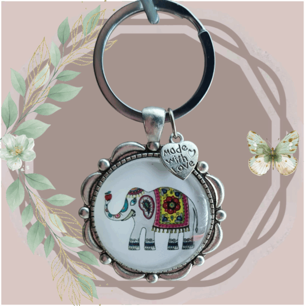 PORTE CLES CABOCHON - COLLECTION CABONINE