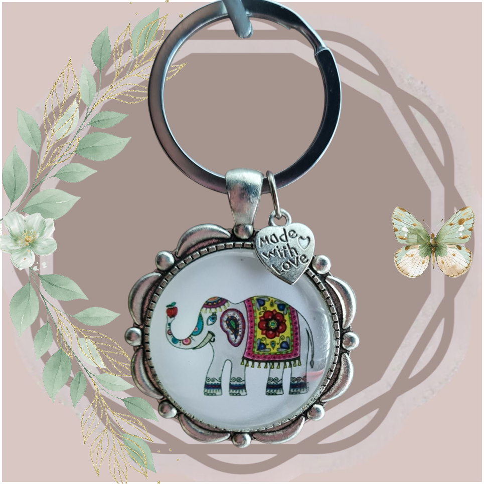 PORTE CLES CABOCHON - COLLECTION CABONINE