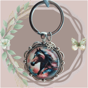 PORTE CLES CABOCHON - COLLECTION CABONINE