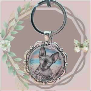 PORTE CLES CABOCHON - COLLECTION CABONINE