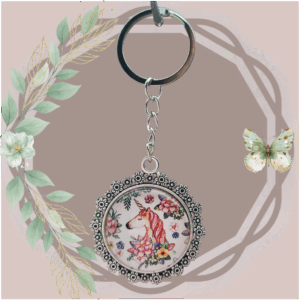 PORTE CLES CABOCHON - COLLECTION CABONINE