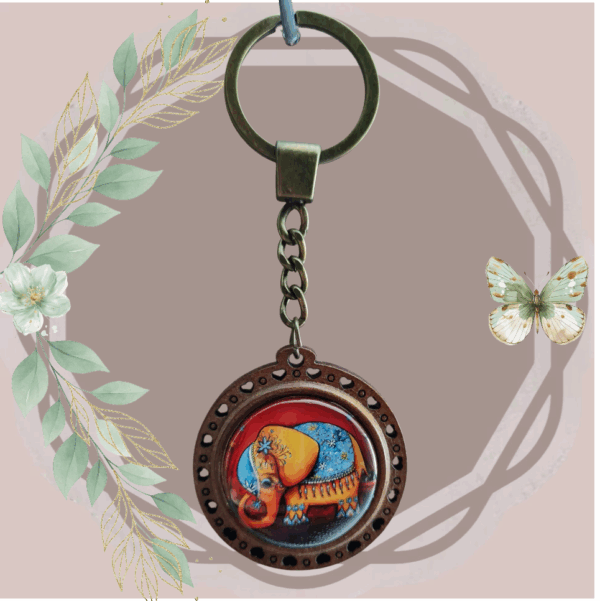 PORTE CLES CABOCHON - COLLECTION CABONINE