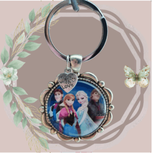 PORTE CLES CABOCHON - COLLECTION CABONINE