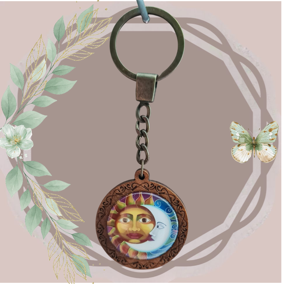Porte-clés cabochon