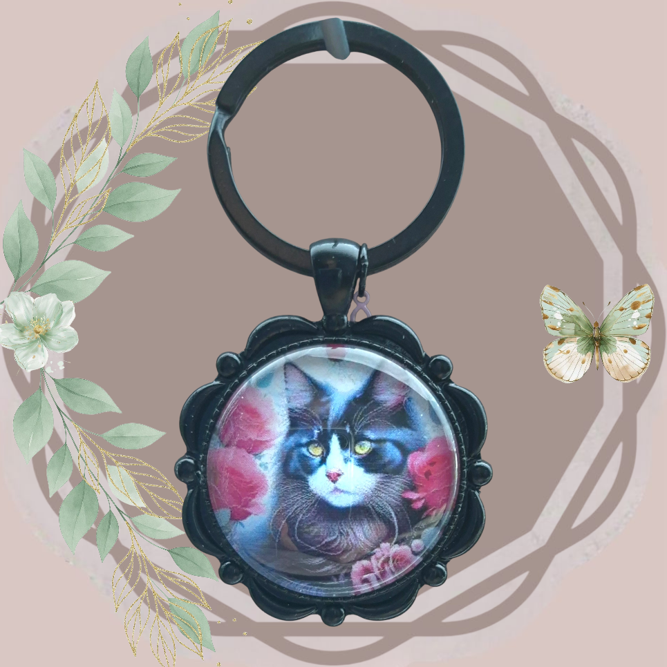 PORTE CLES CABOCHON - COLLECTION CABONINE