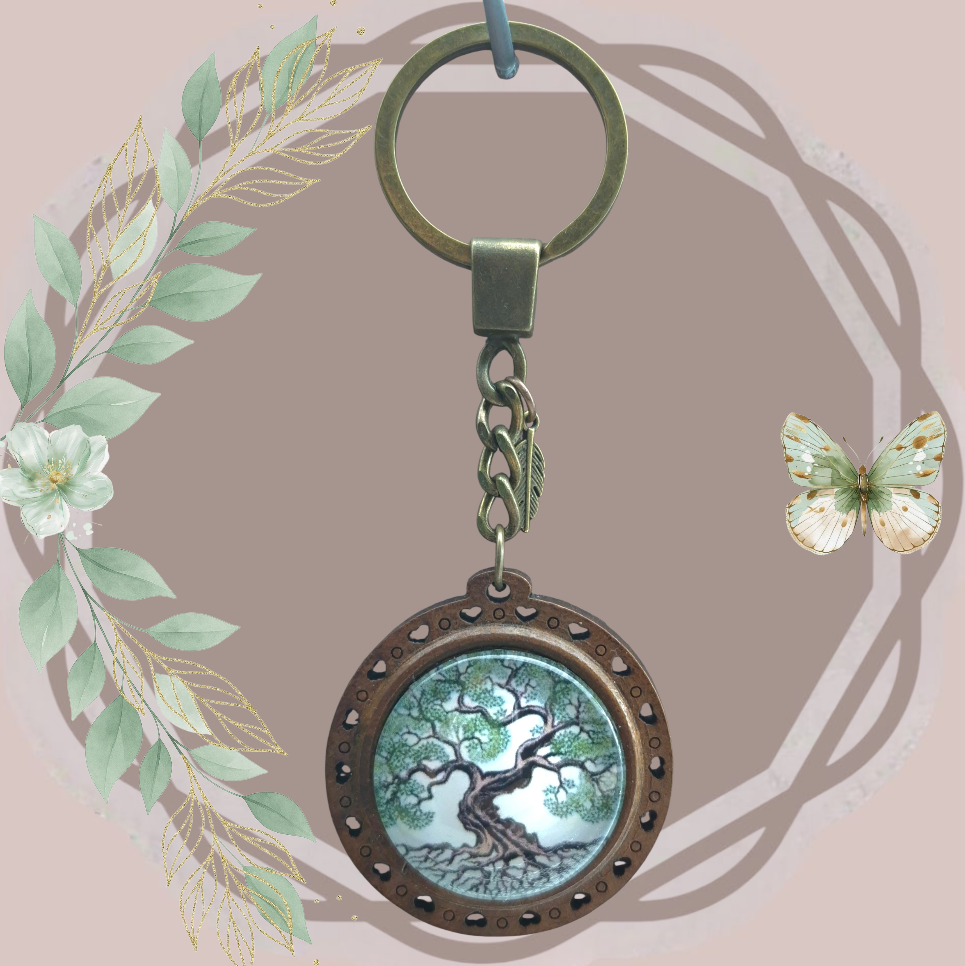 PORTE CLES CABOCHON - COLLECTION CABONINE